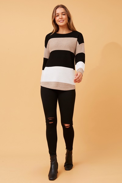 OLLIE WOOL BLEND PULLOVER