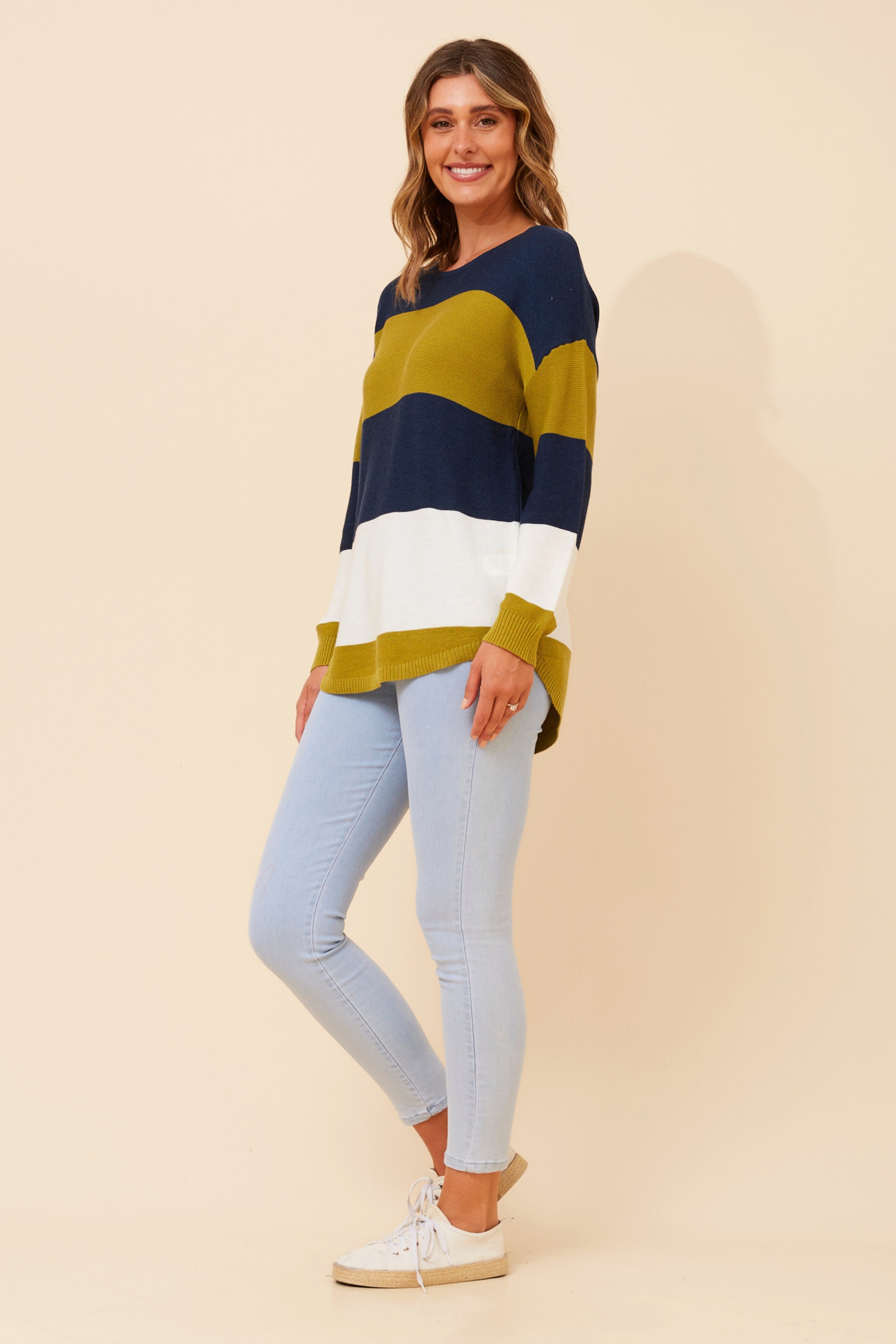 OLLIE WOOL BLEND PULLOVER