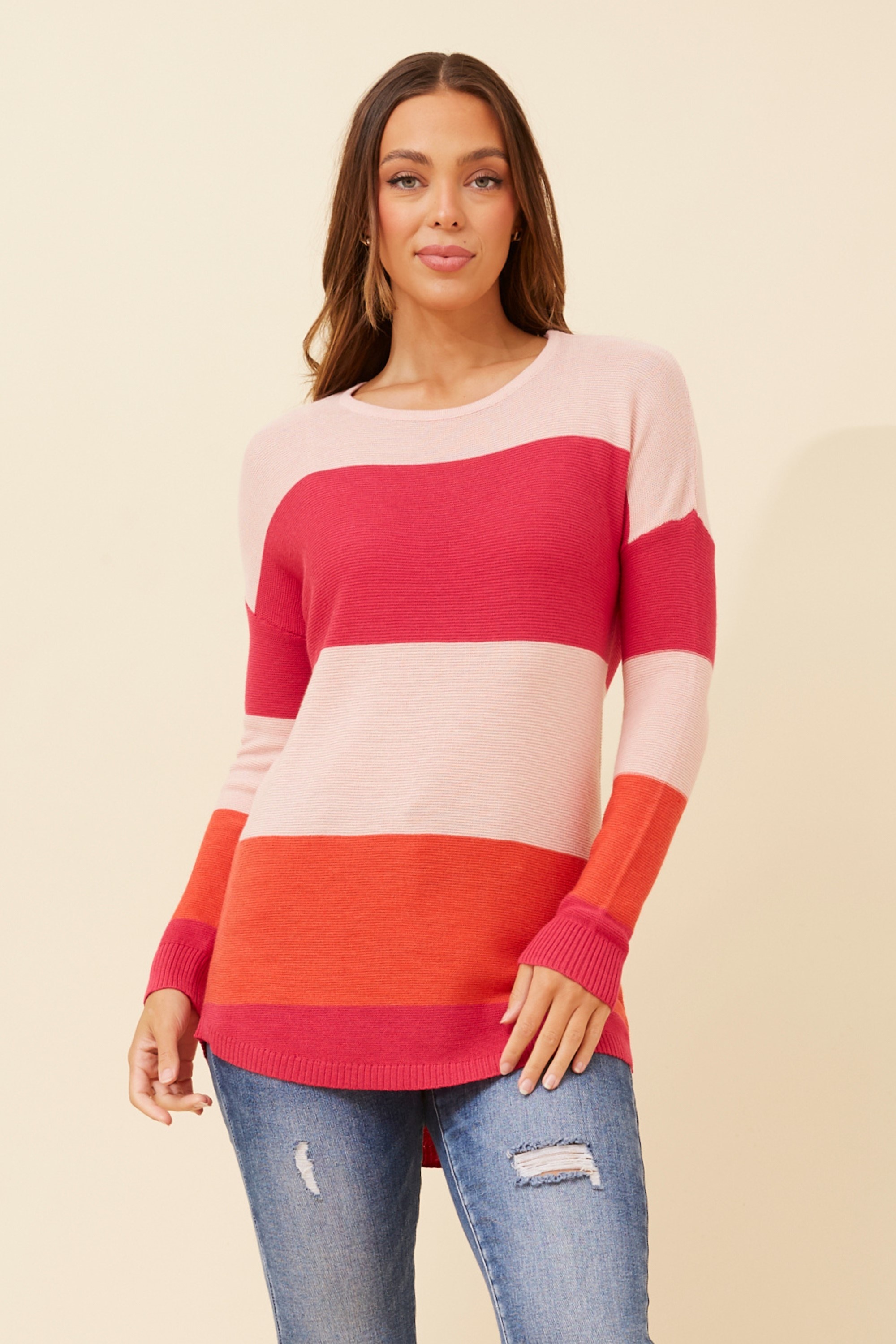 OLLIE WOOL BLEND PULLOVER