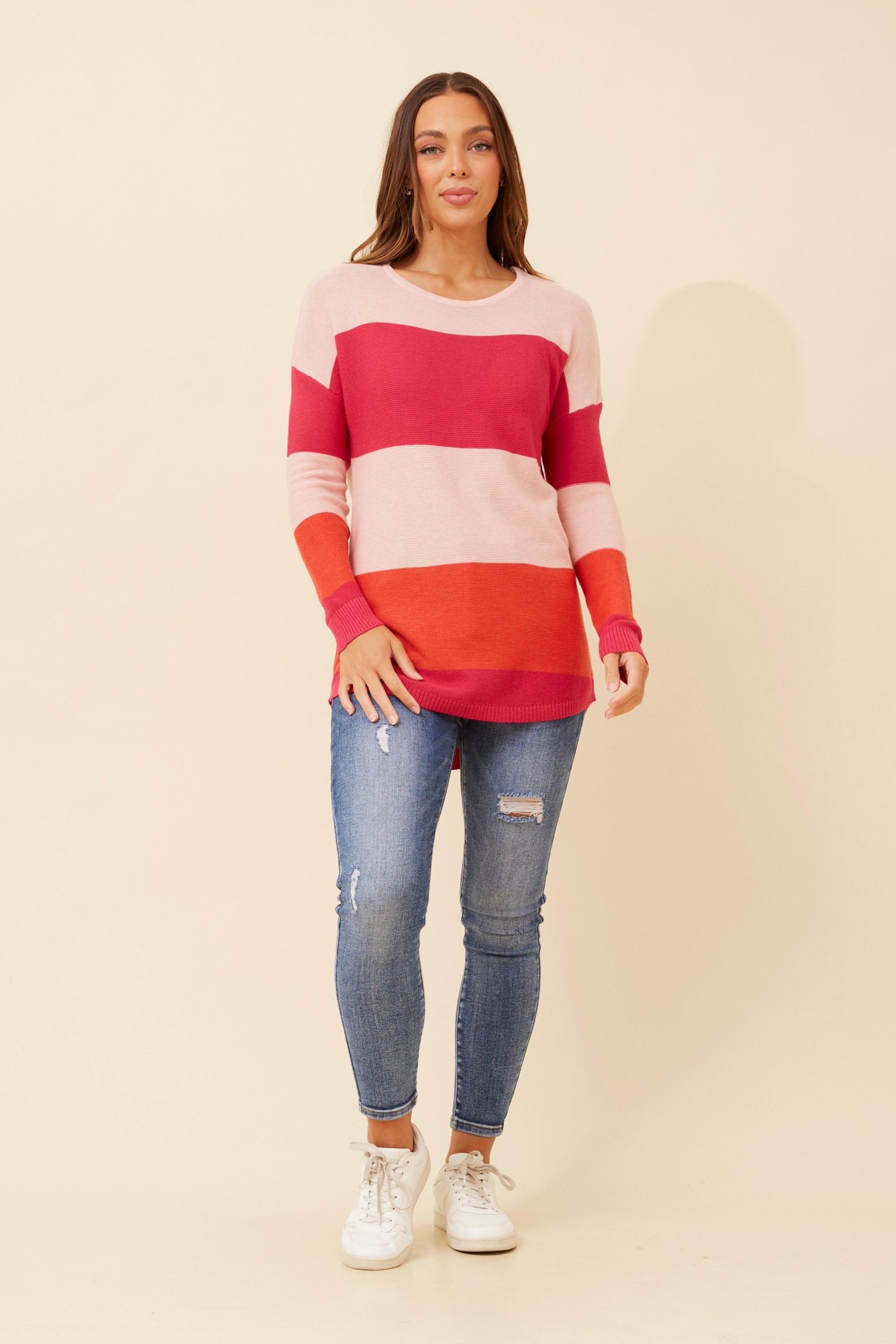 OLLIE WOOL BLEND PULLOVER