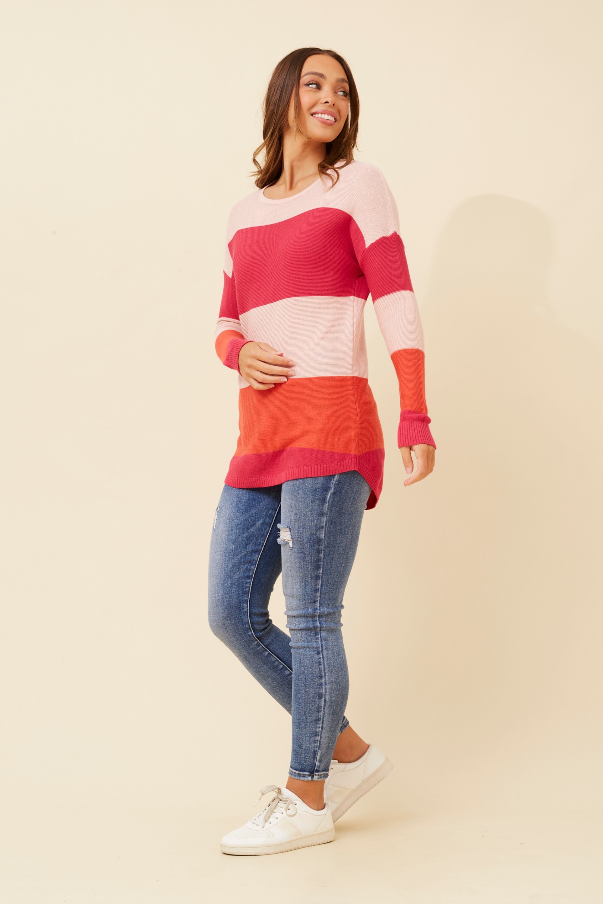 OLLIE WOOL BLEND PULLOVER