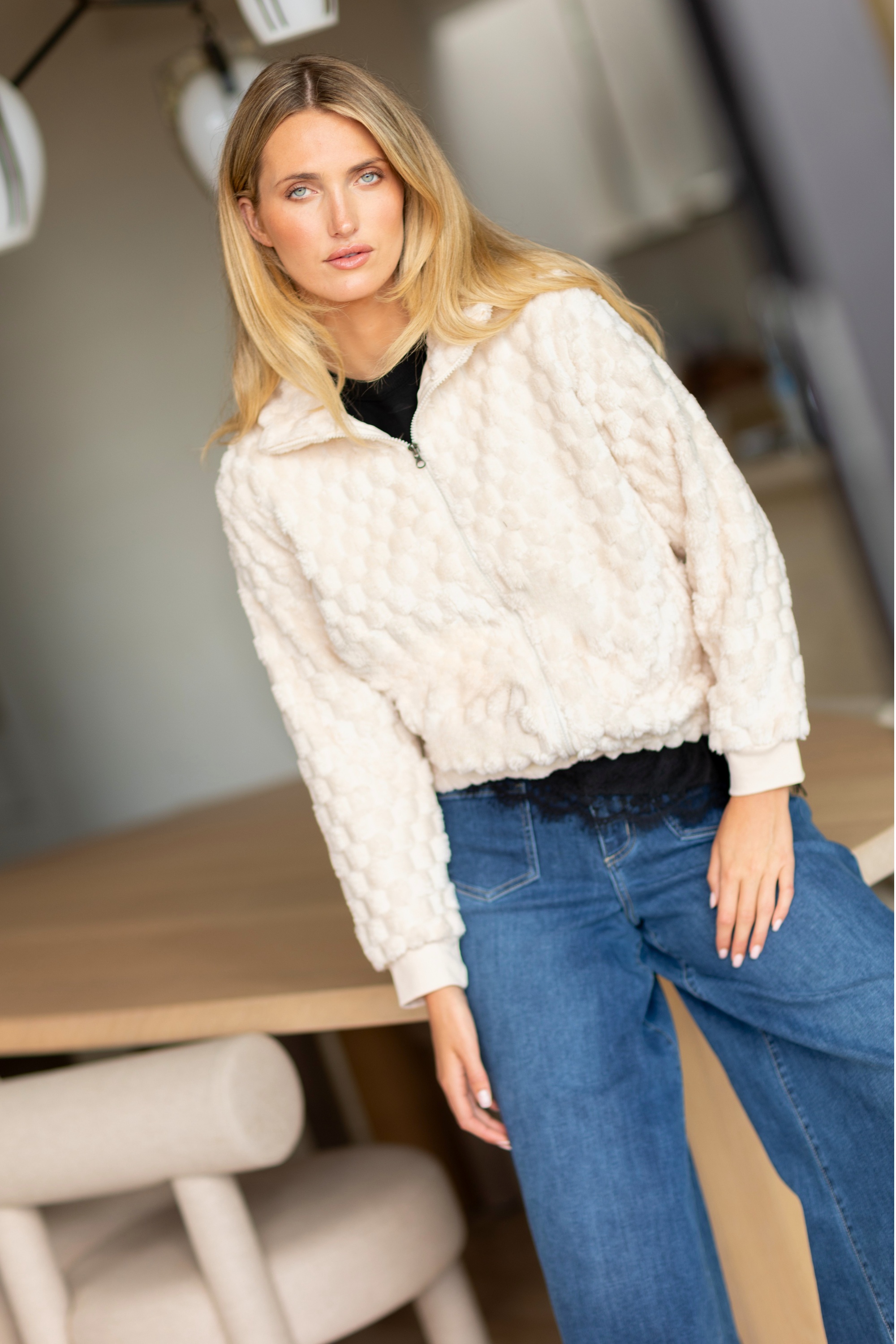 ONDINE FAUX FUR JACKET
