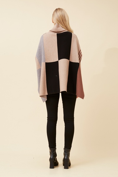 ONYX CHECK PRINT PULLOVER