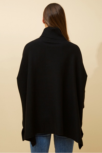 ONYX SOLID KNIT PULLOVER