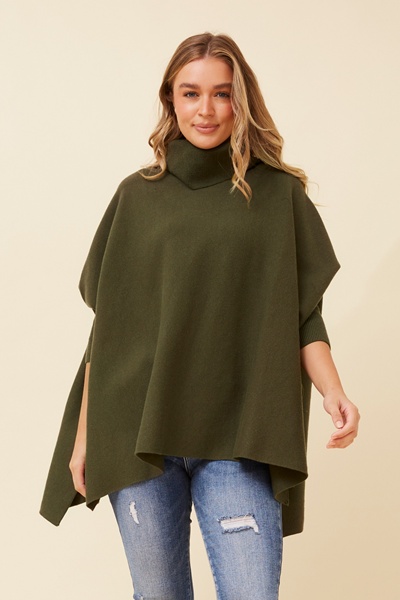 ONYX SOLID KNIT PULLOVER