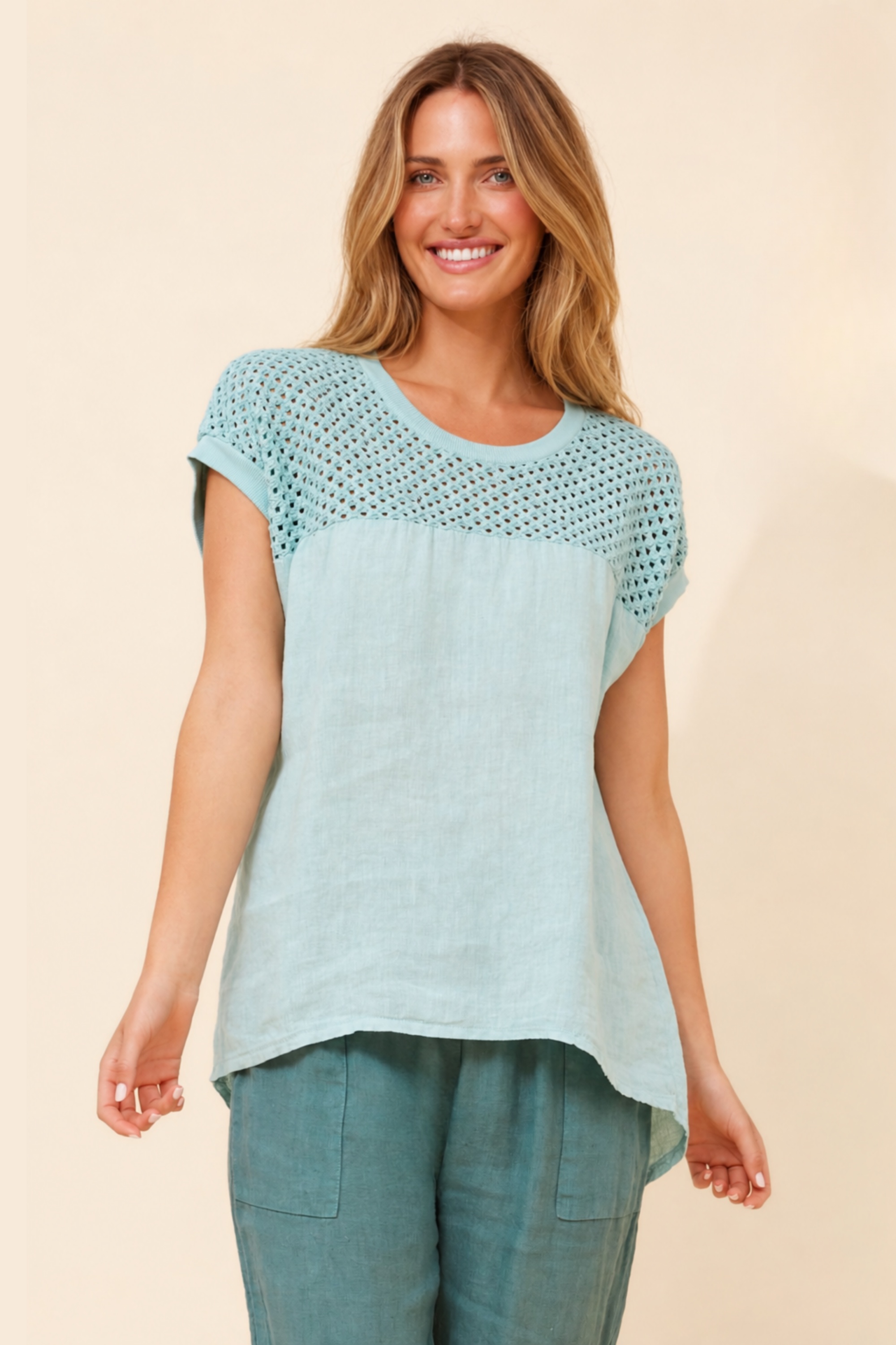 ORAH LINEN TOP
