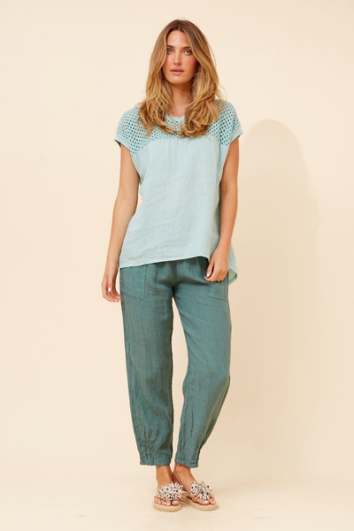 ORAH LINEN TOP