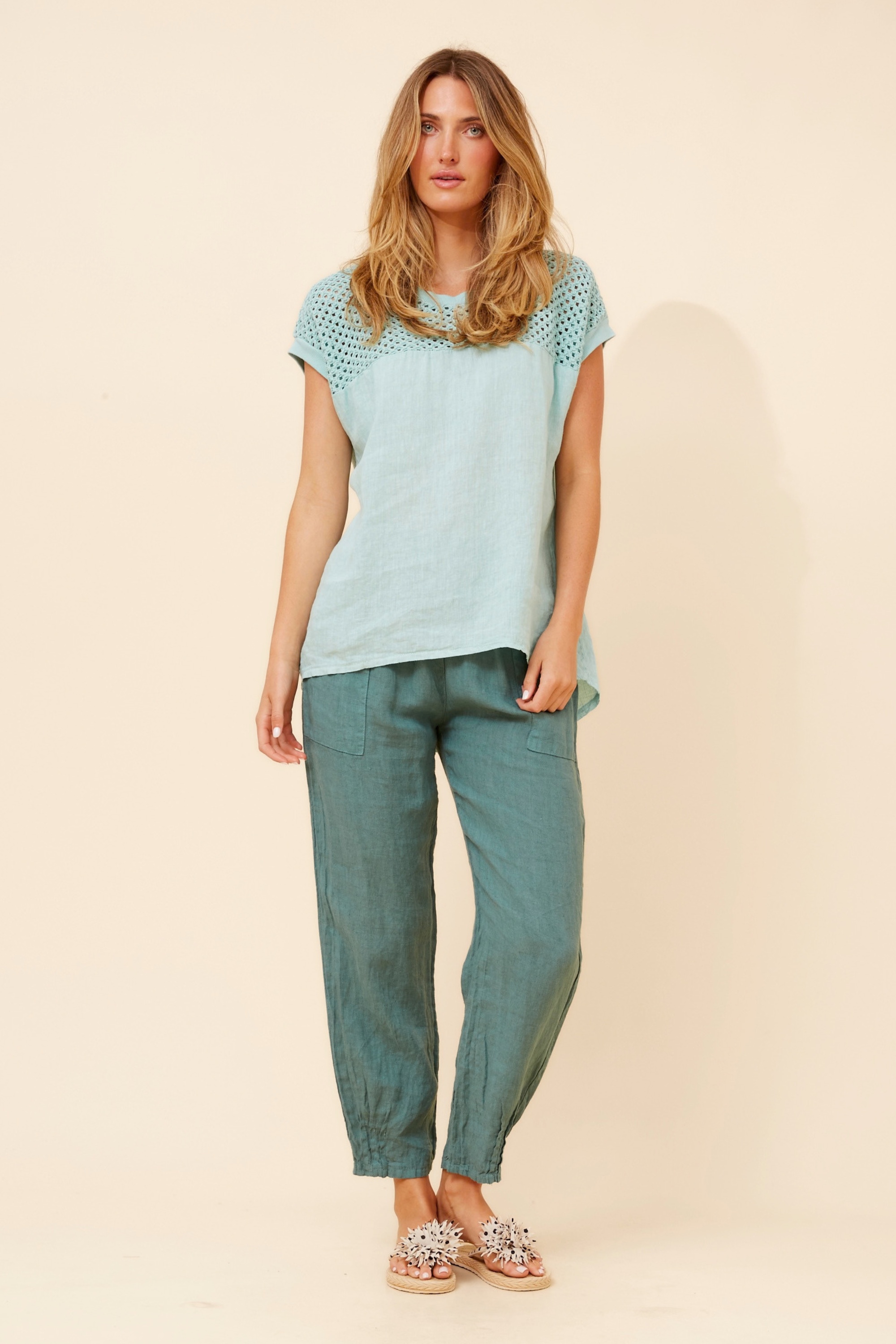 ORAH LINEN TOP