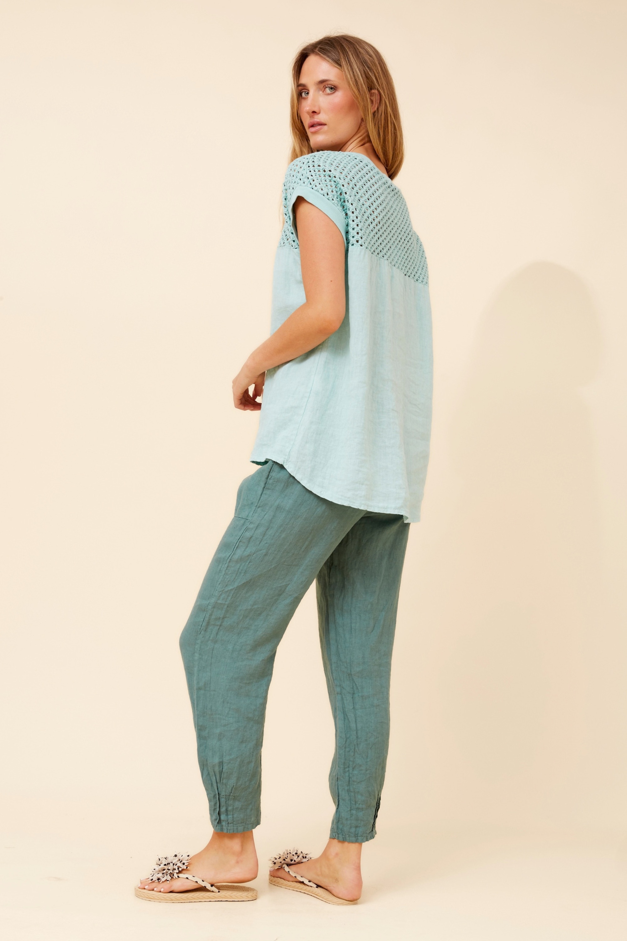 ORAH LINEN TOP