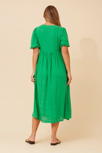 ORAZIA LINEN BLEND DRESS