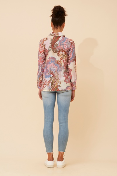 ORENDA ABSTRACT PRINT SHIRT