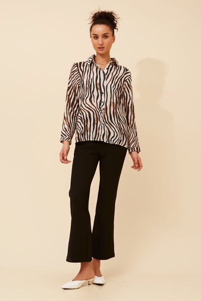 ORENDA ANIMAL PRINT SHIRT