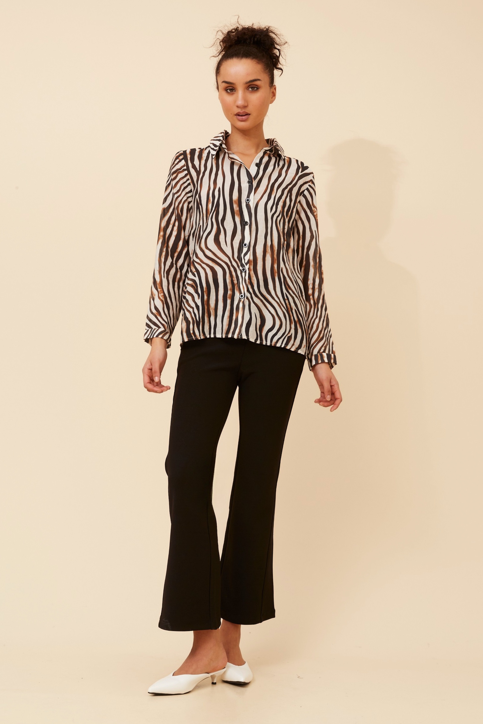 ORENDA ANIMAL PRINT SHIRT