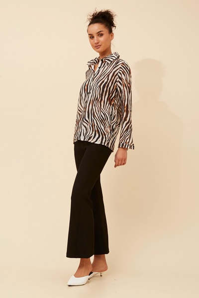 ORENDA ANIMAL PRINT SHIRT