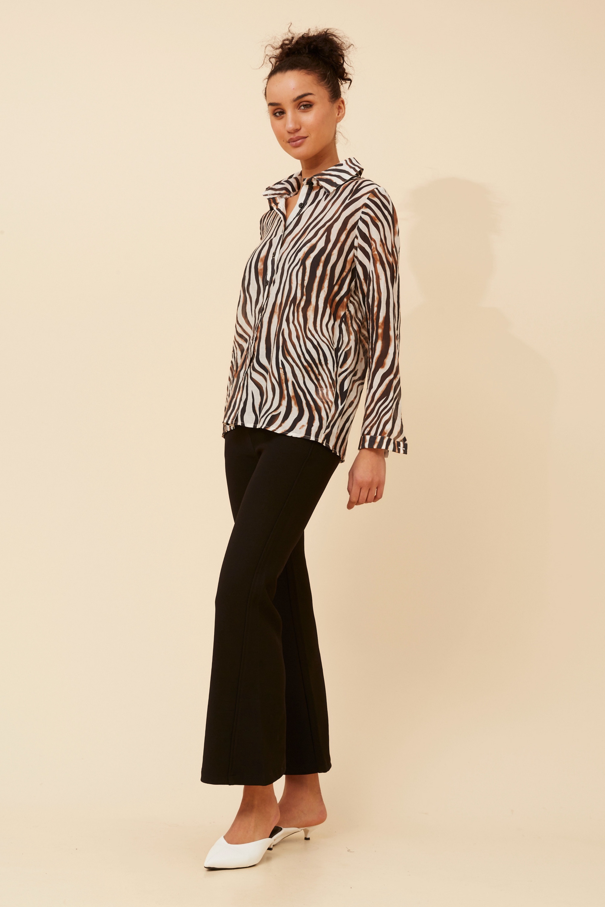 ORENDA ANIMAL PRINT SHIRT