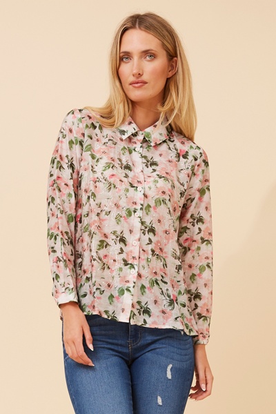ORENDA FLORAL PRINT SHIRT