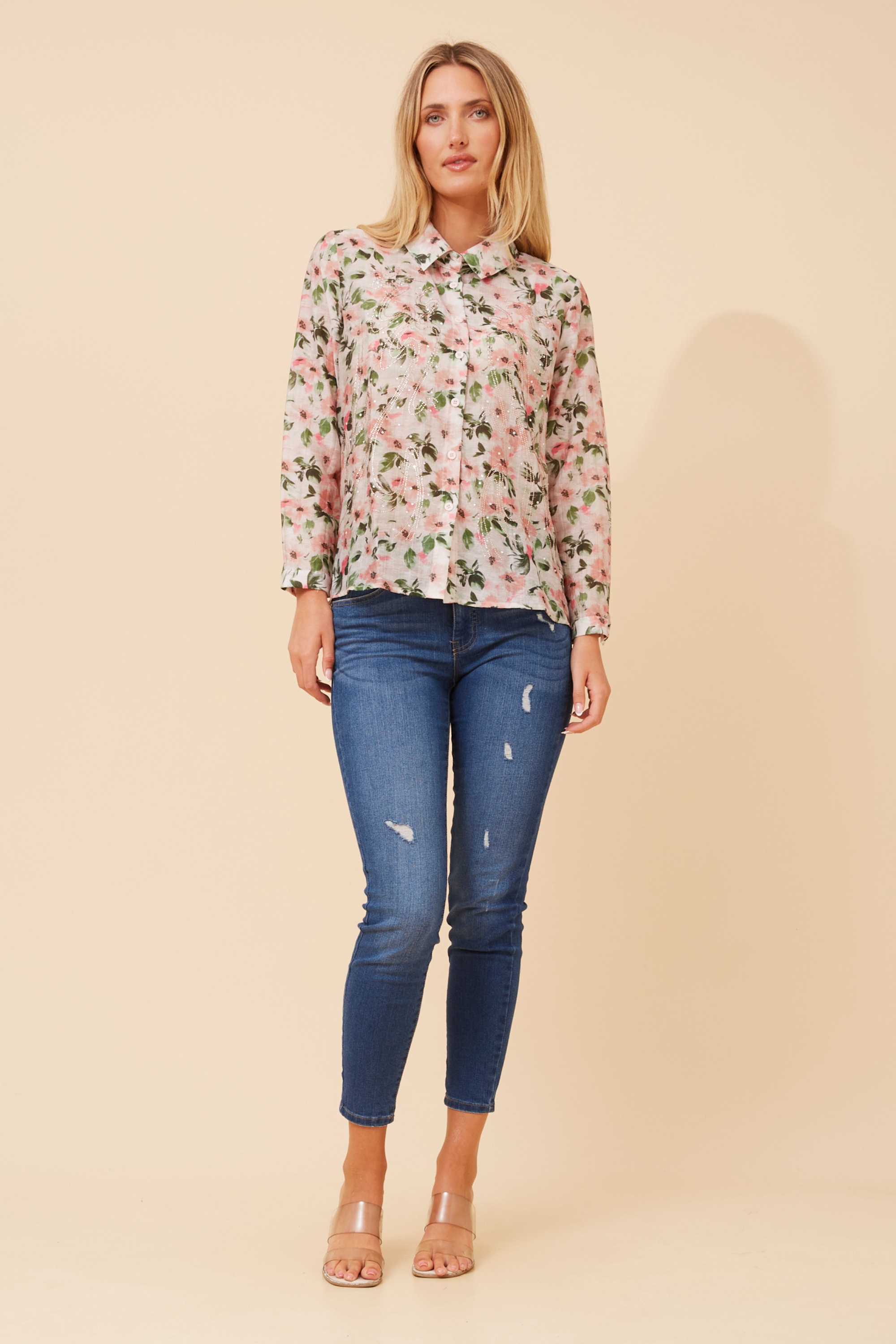 ORENDA FLORAL PRINT SHIRT