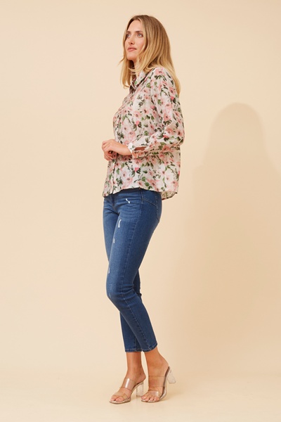 ORENDA FLORAL PRINT SHIRT