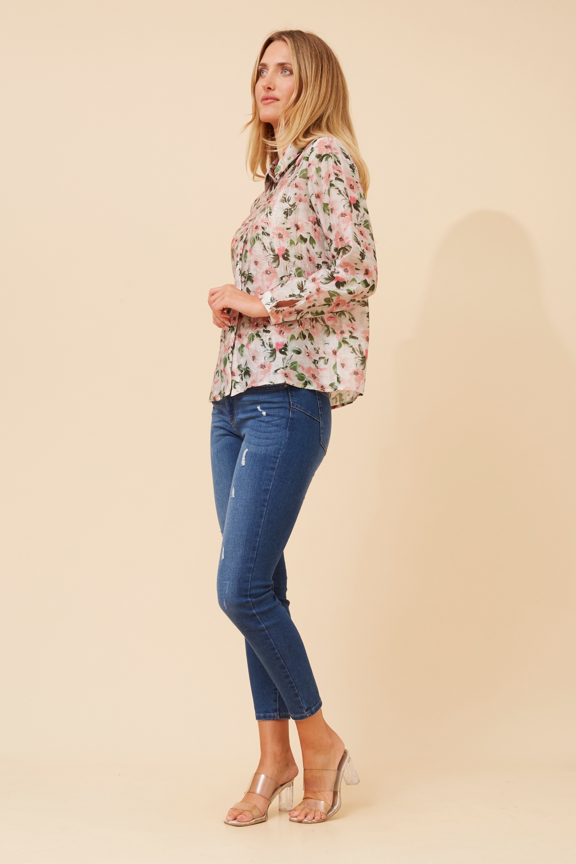 ORENDA FLORAL PRINT SHIRT