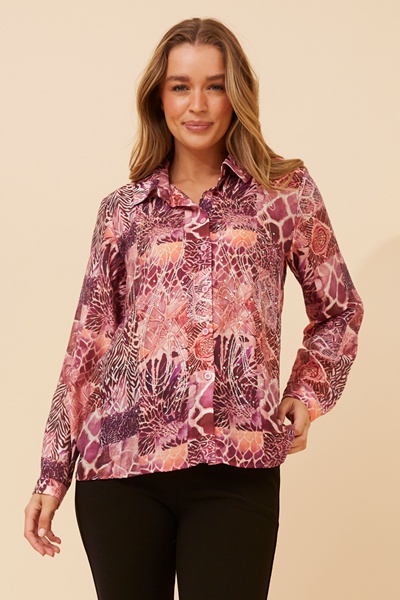 ORENDA LINEN BLEND SHIRT