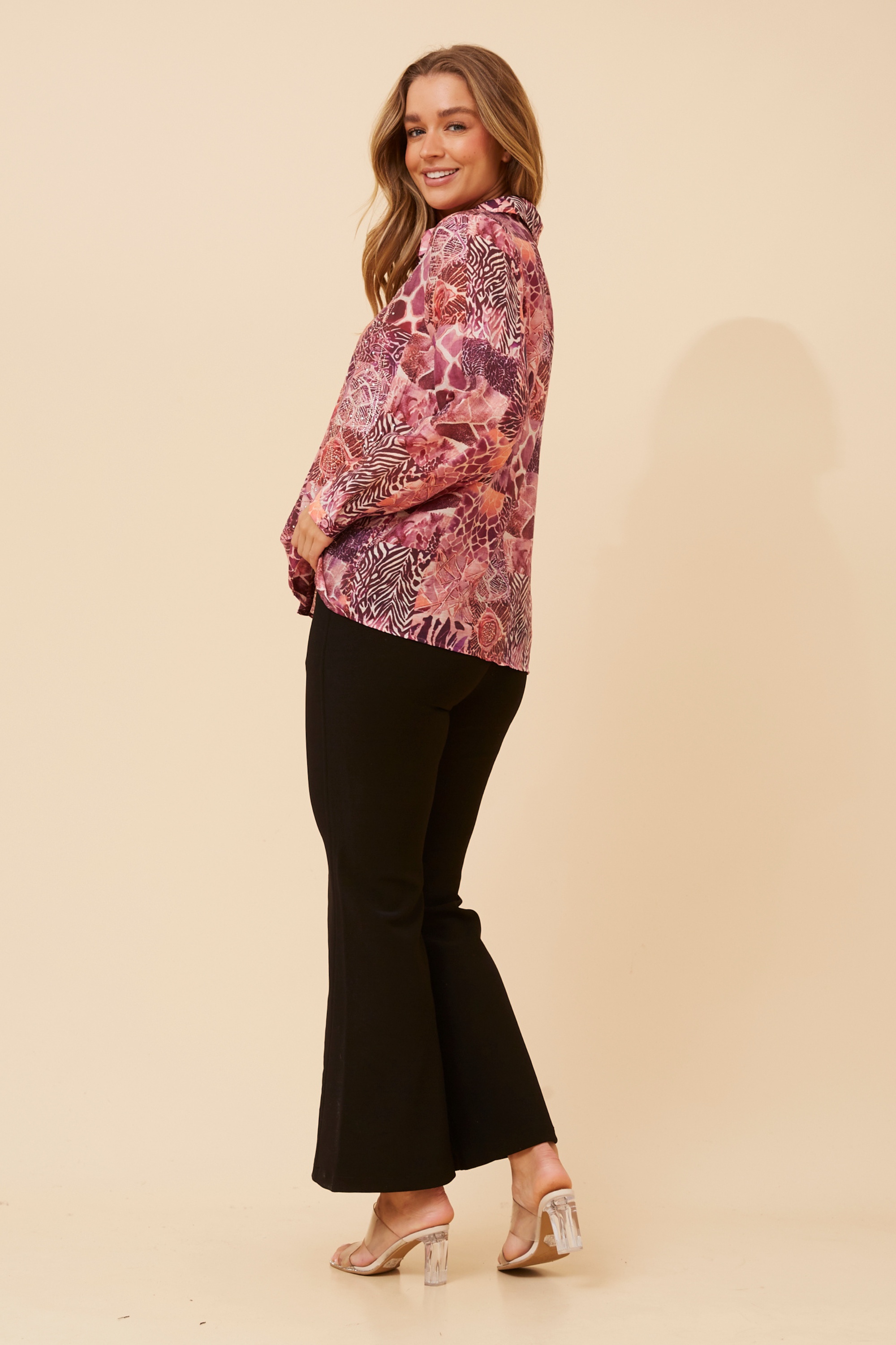 ORENDA LINEN BLEND SHIRT