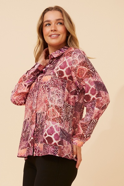 ORENDA LINEN BLEND SHIRT