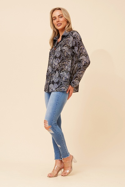 ORENDA PAISLEY PRINT SHIRT