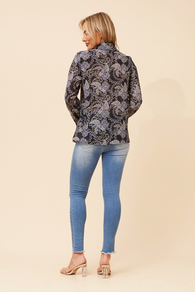 ORENDA PAISLEY PRINT SHIRT