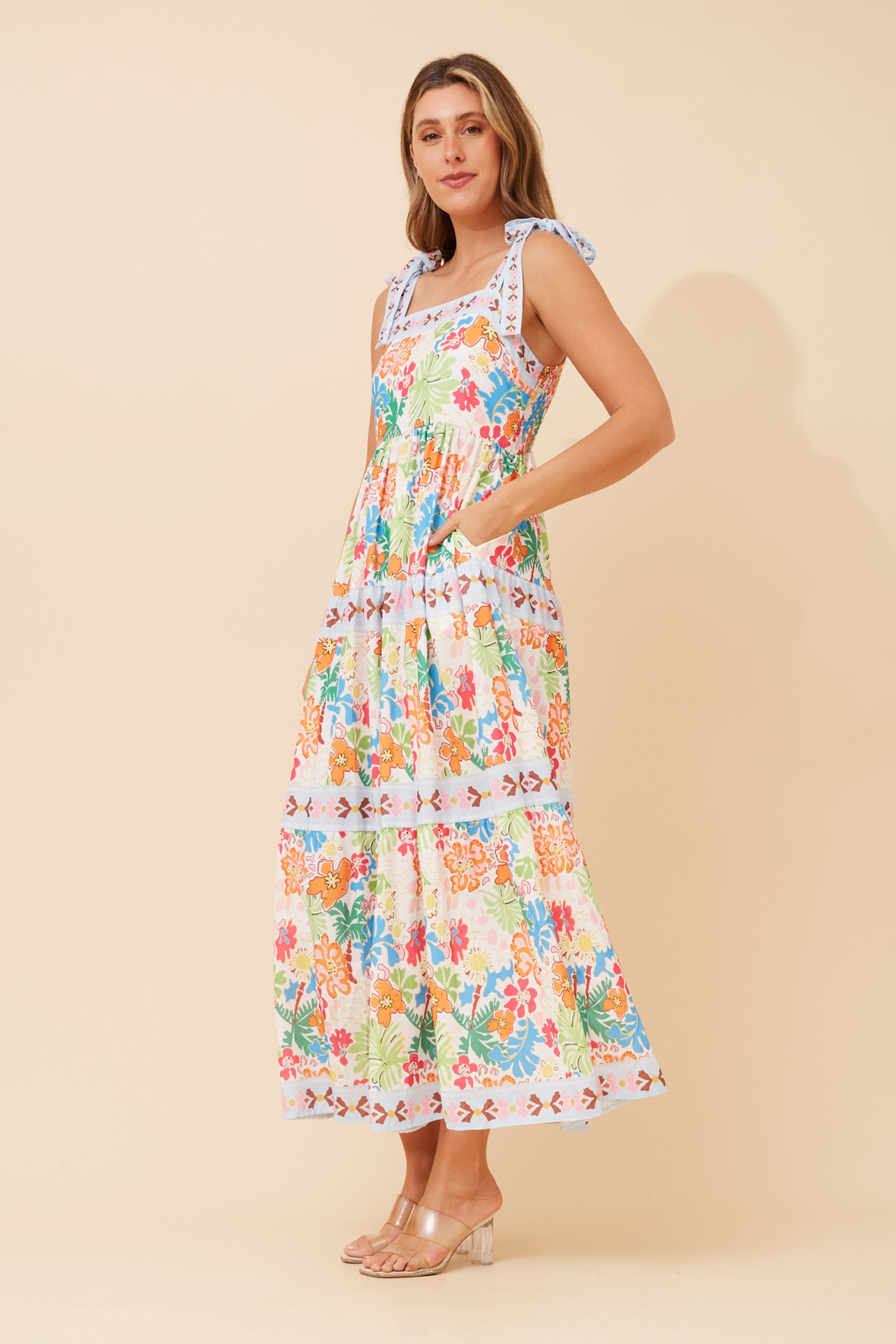 ORSOLA FLORAL DRESS