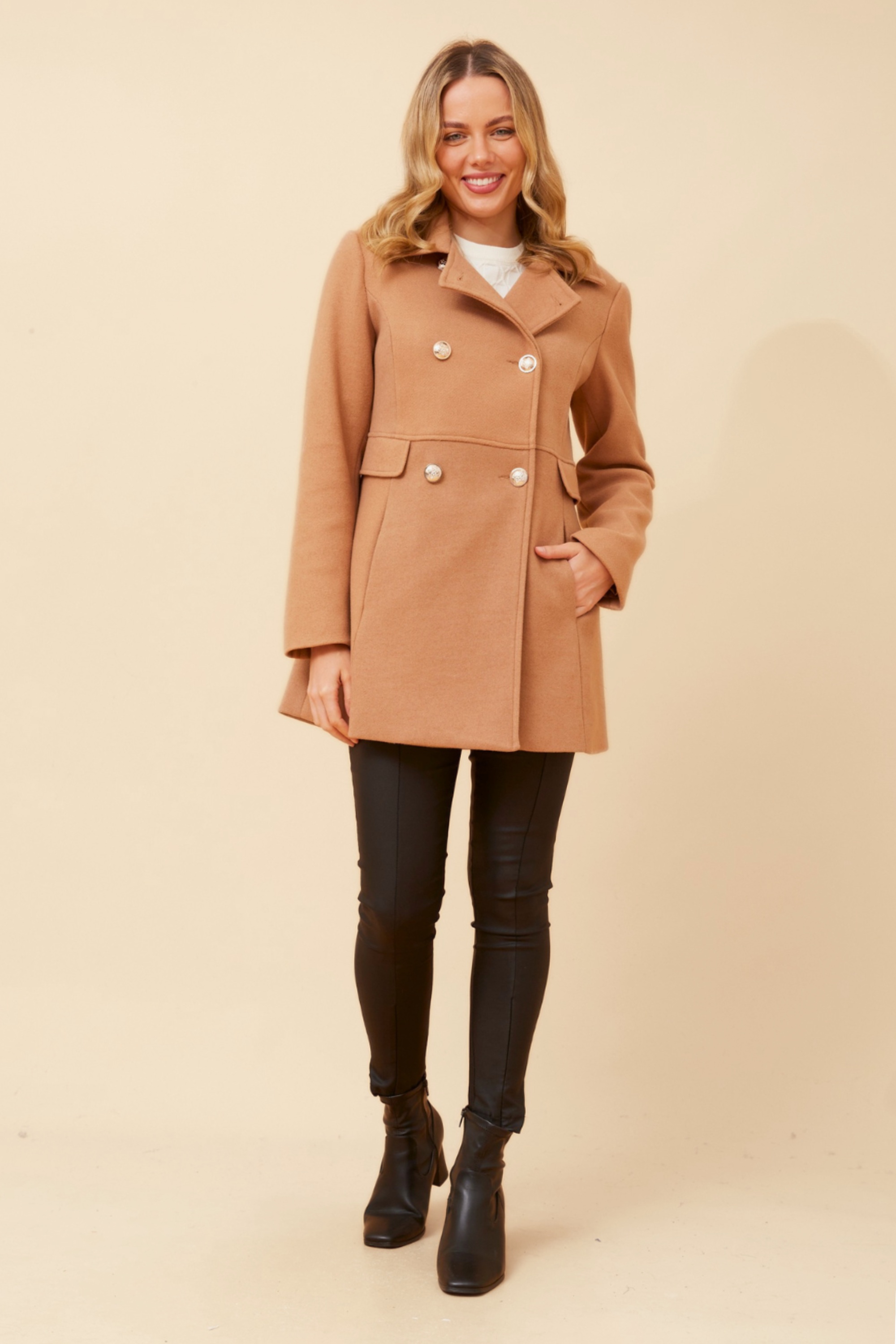 OSLO DOUBLE BREASTED COAT