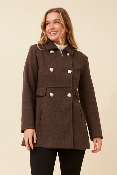 OSLO DOUBLE BREASTED COAT