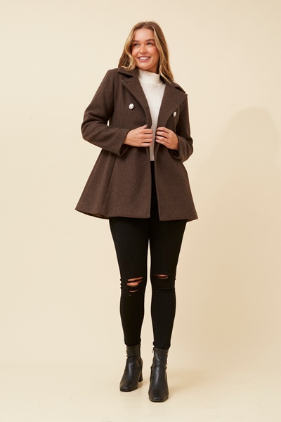 OSLO DOUBLE BREASTED COAT