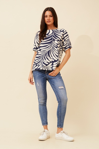 OSMOND ABSTRACT PRINT TOP