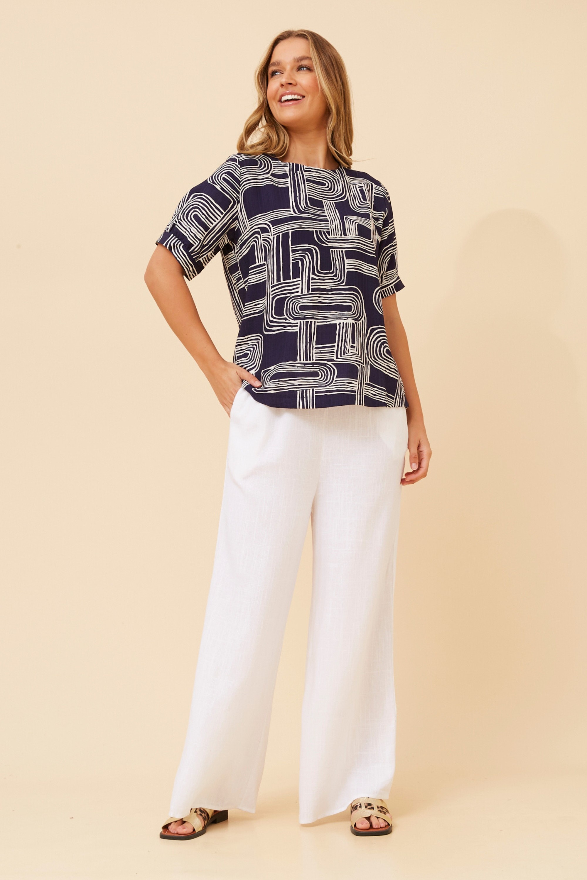 OSMOND ABSTRACT PRINT TOP