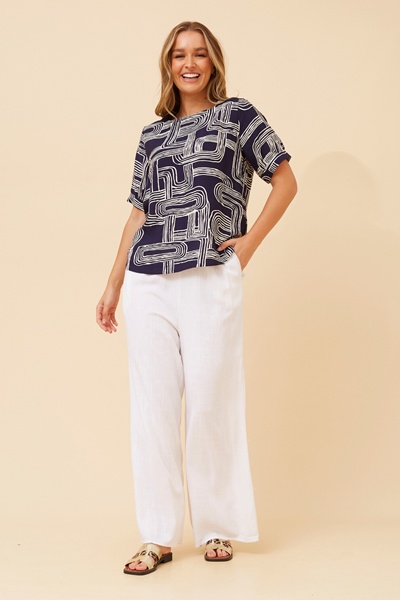 OSMOND ABSTRACT PRINT TOP