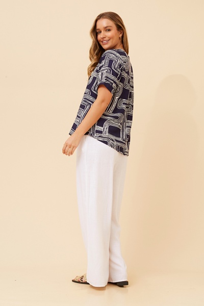 OSMOND ABSTRACT PRINT TOP