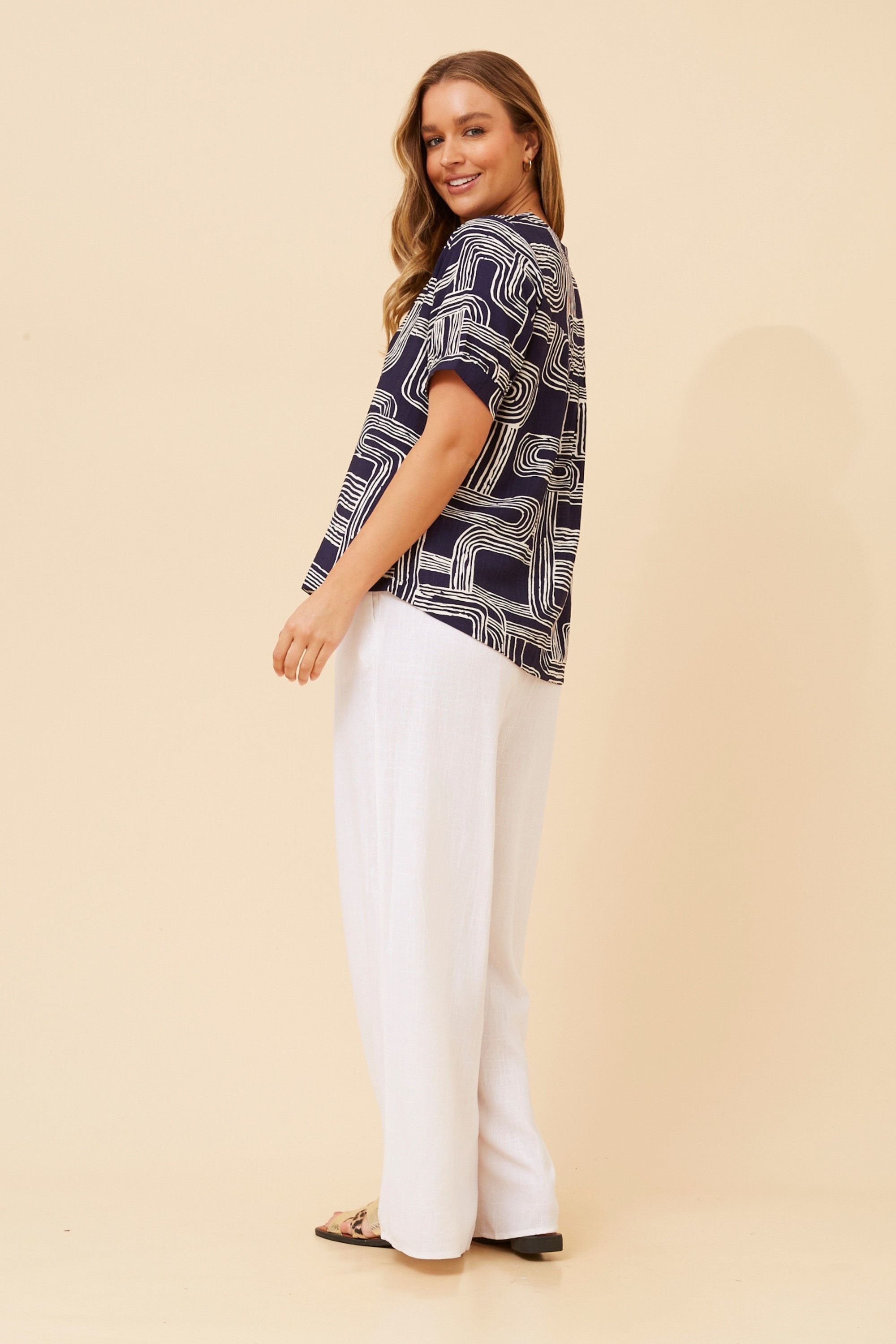 OSMOND ABSTRACT PRINT TOP