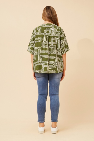 OSMOND ABSTRACT PRINT TOP