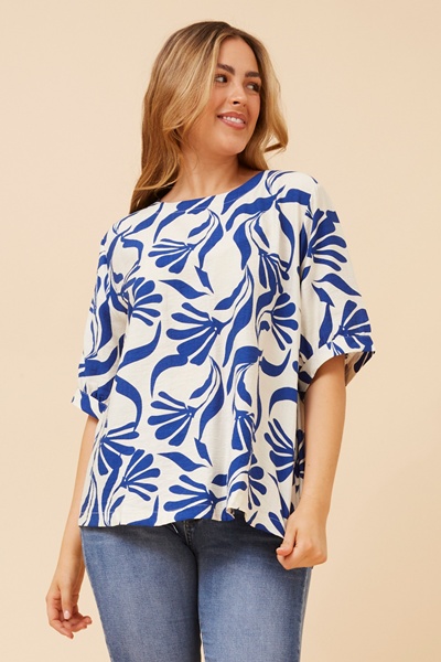 OSMOND ABSTRACT PRINT TOP