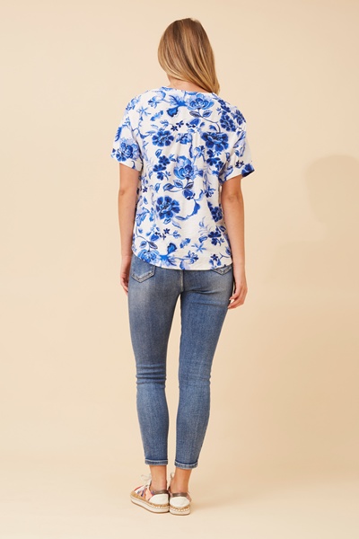 OSMOND FLORAL TOP