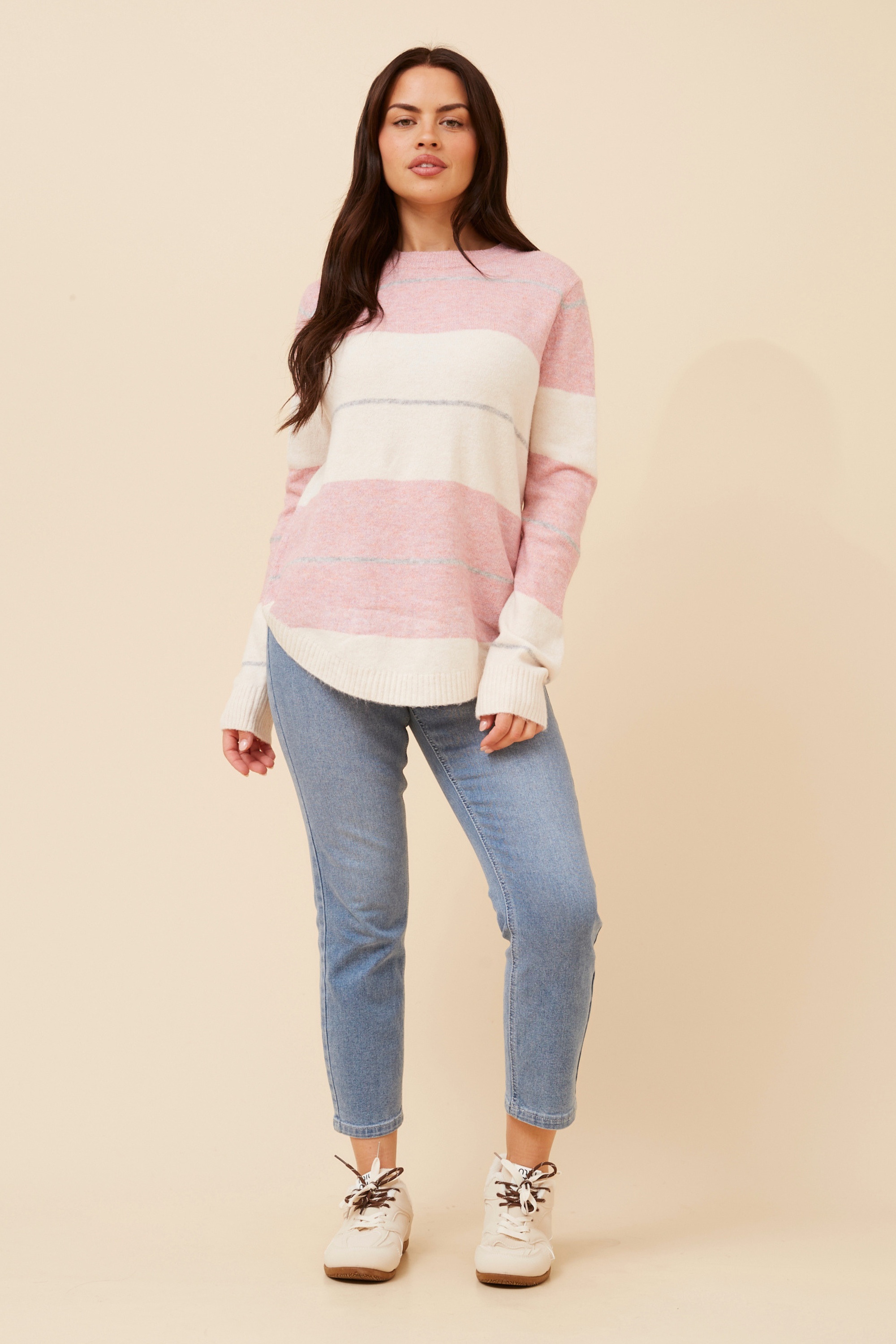OTIS COLOUR-BLOCK KNIT PULLOVER