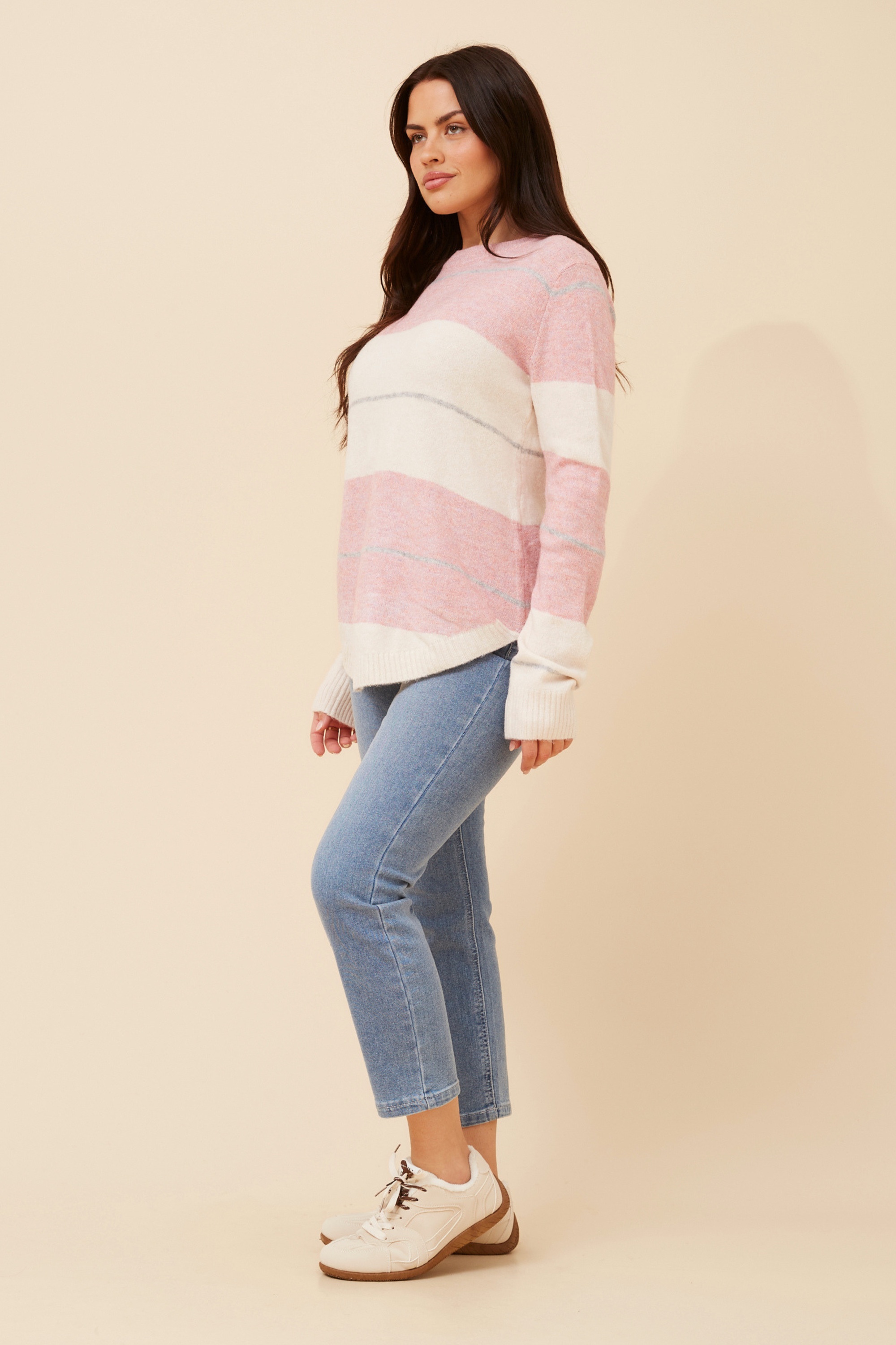 OTIS COLOUR-BLOCK KNIT PULLOVER