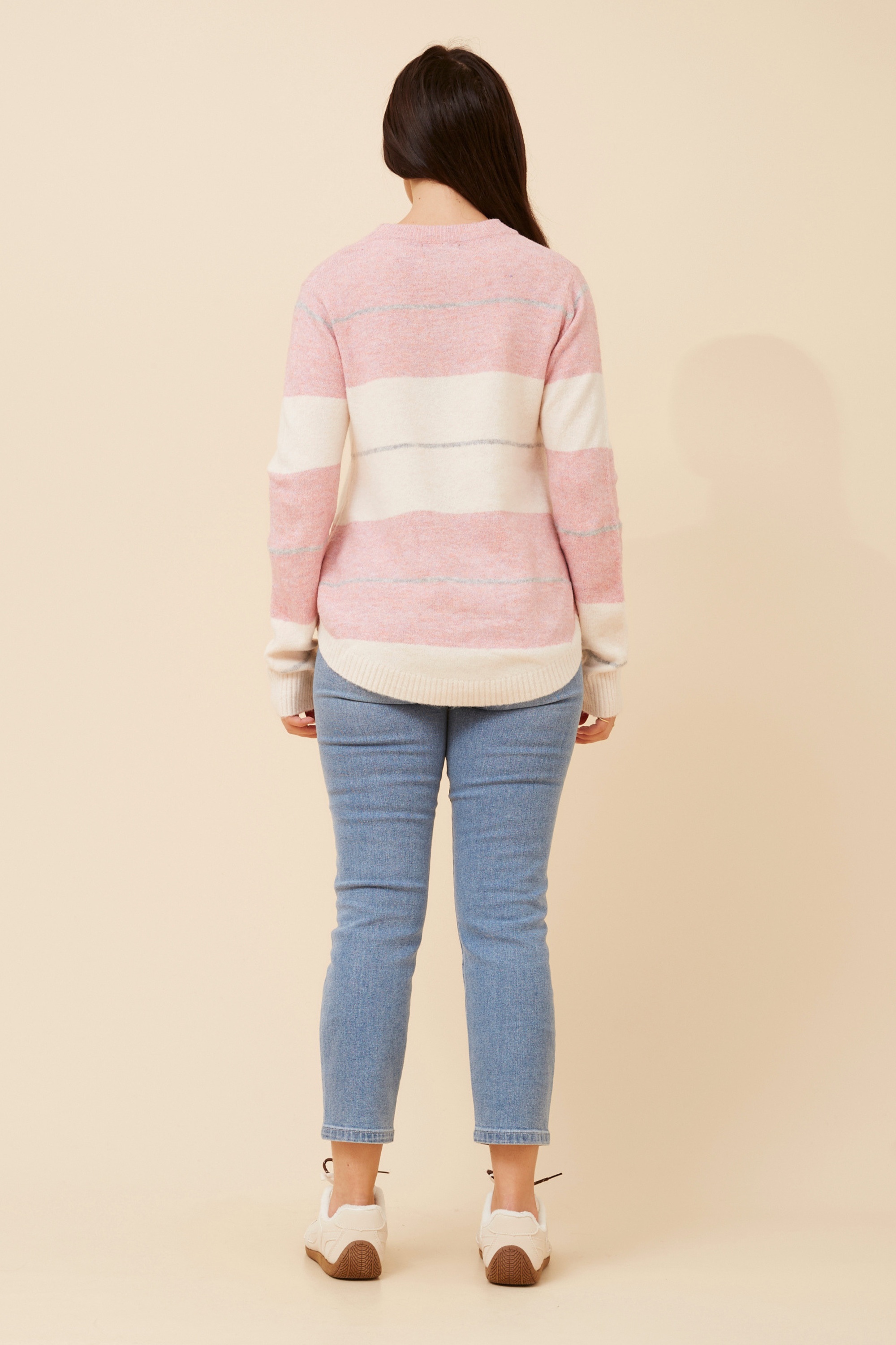OTIS COLOUR-BLOCK KNIT PULLOVER