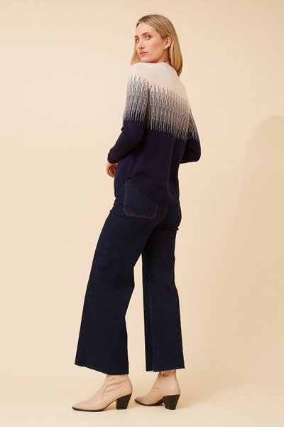 OTIS DIAMANTE KNIT PULLOVER