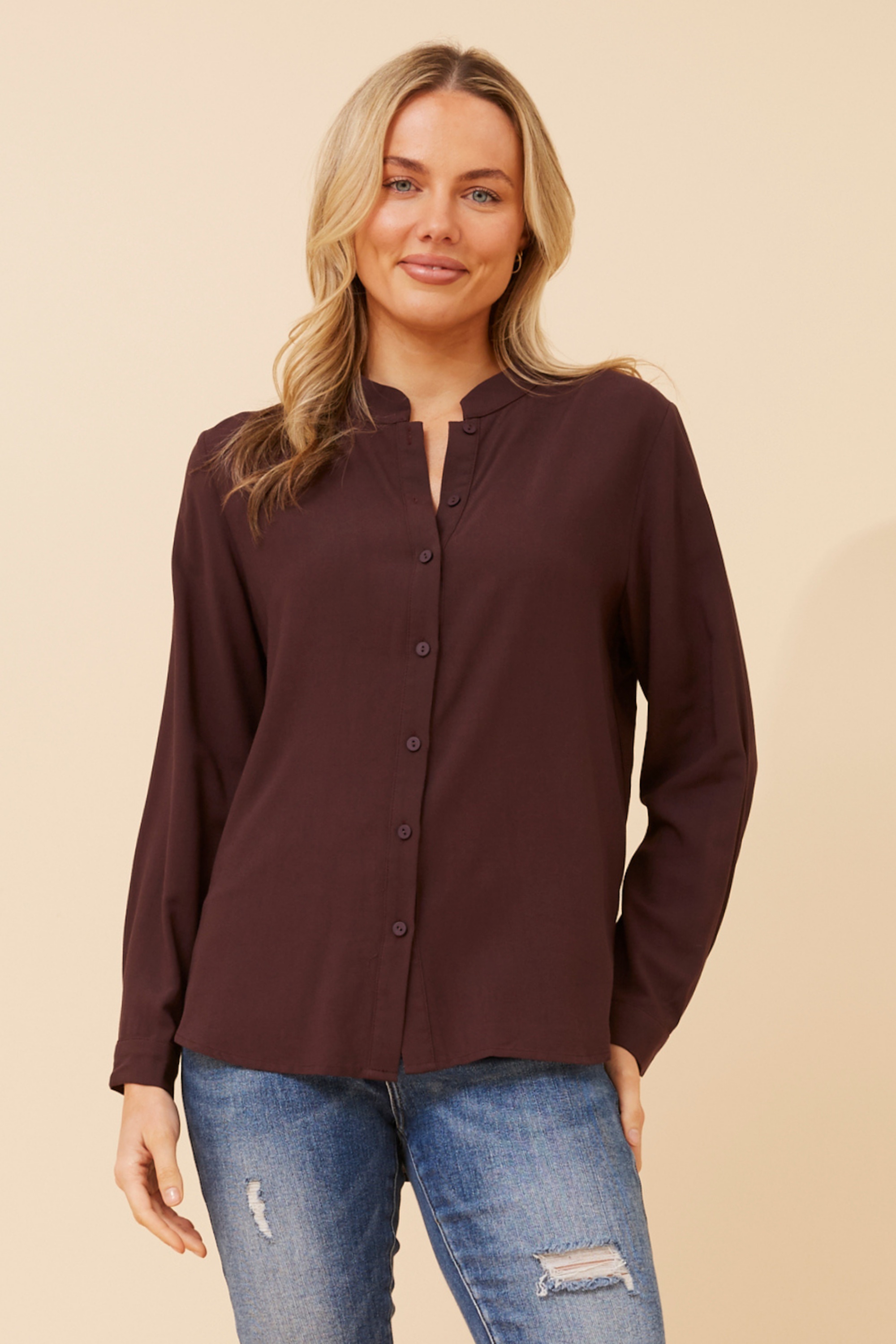 OTTILYN SOLID SHIRT