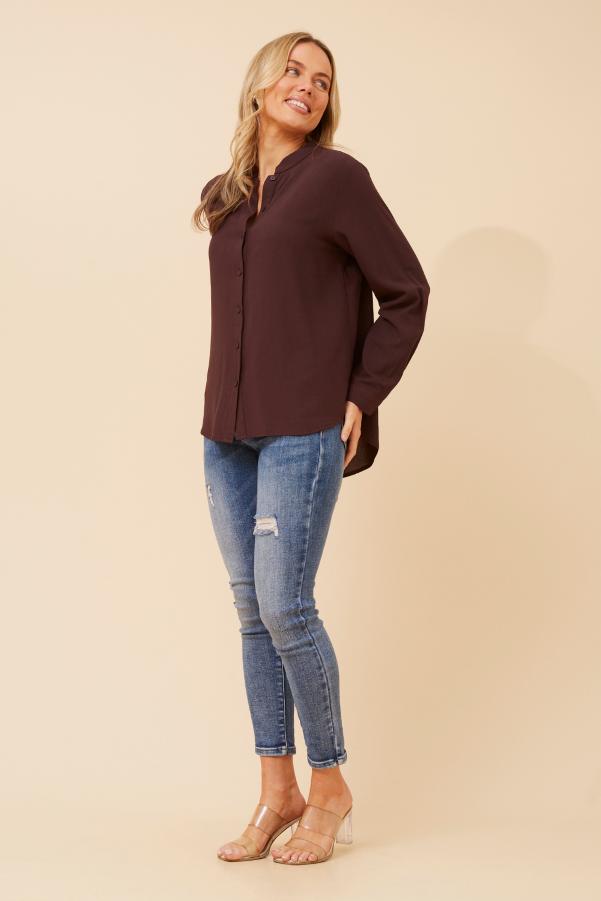 OTTILYN SOLID SHIRT
