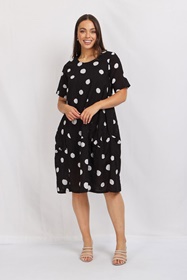 OVERSIZED POLKA DOT DRESS