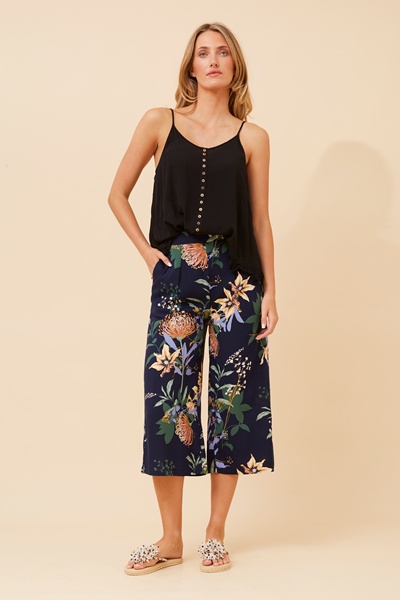 OXANA FLORAL CULOTTES