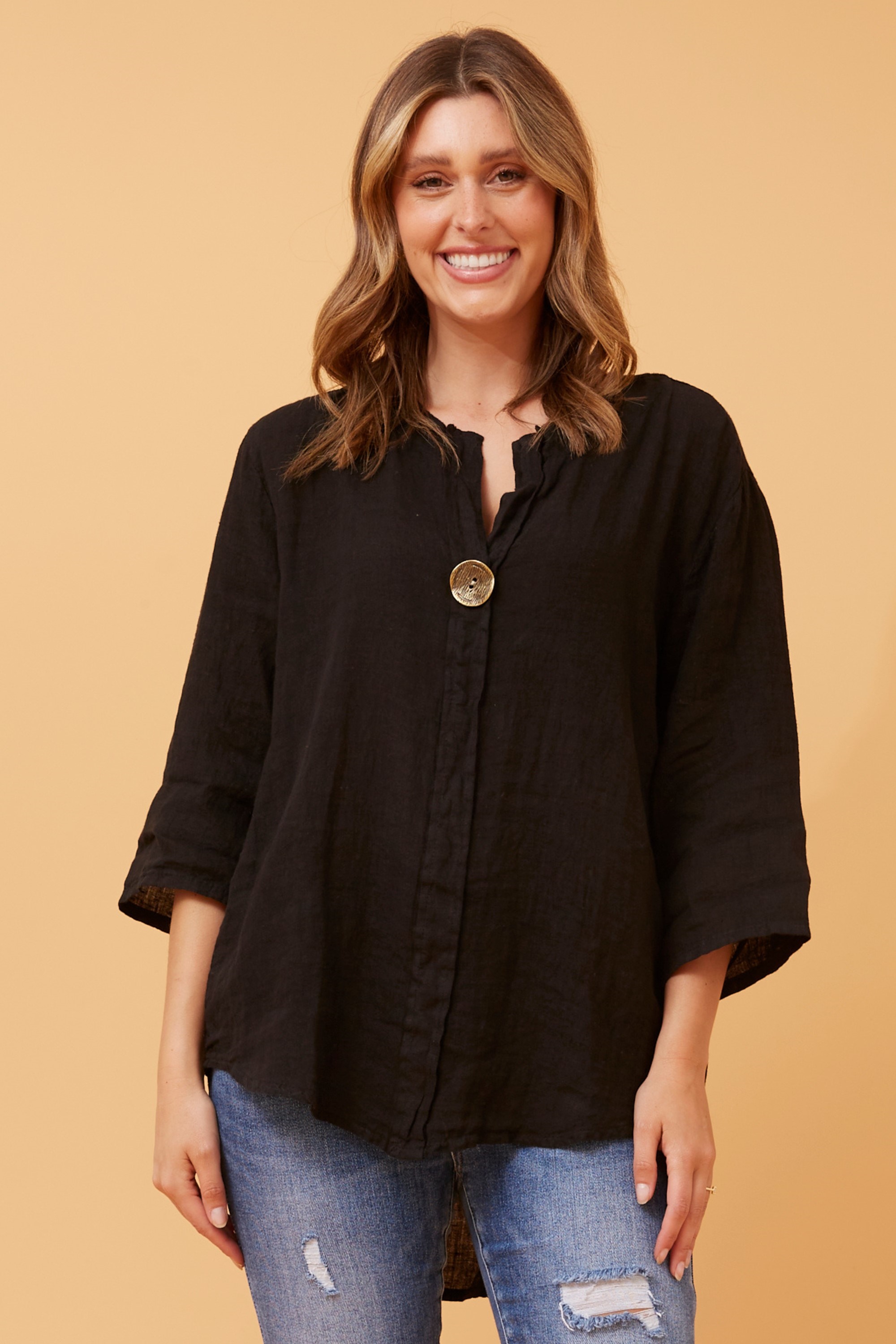 PALERMO LINEN TOP