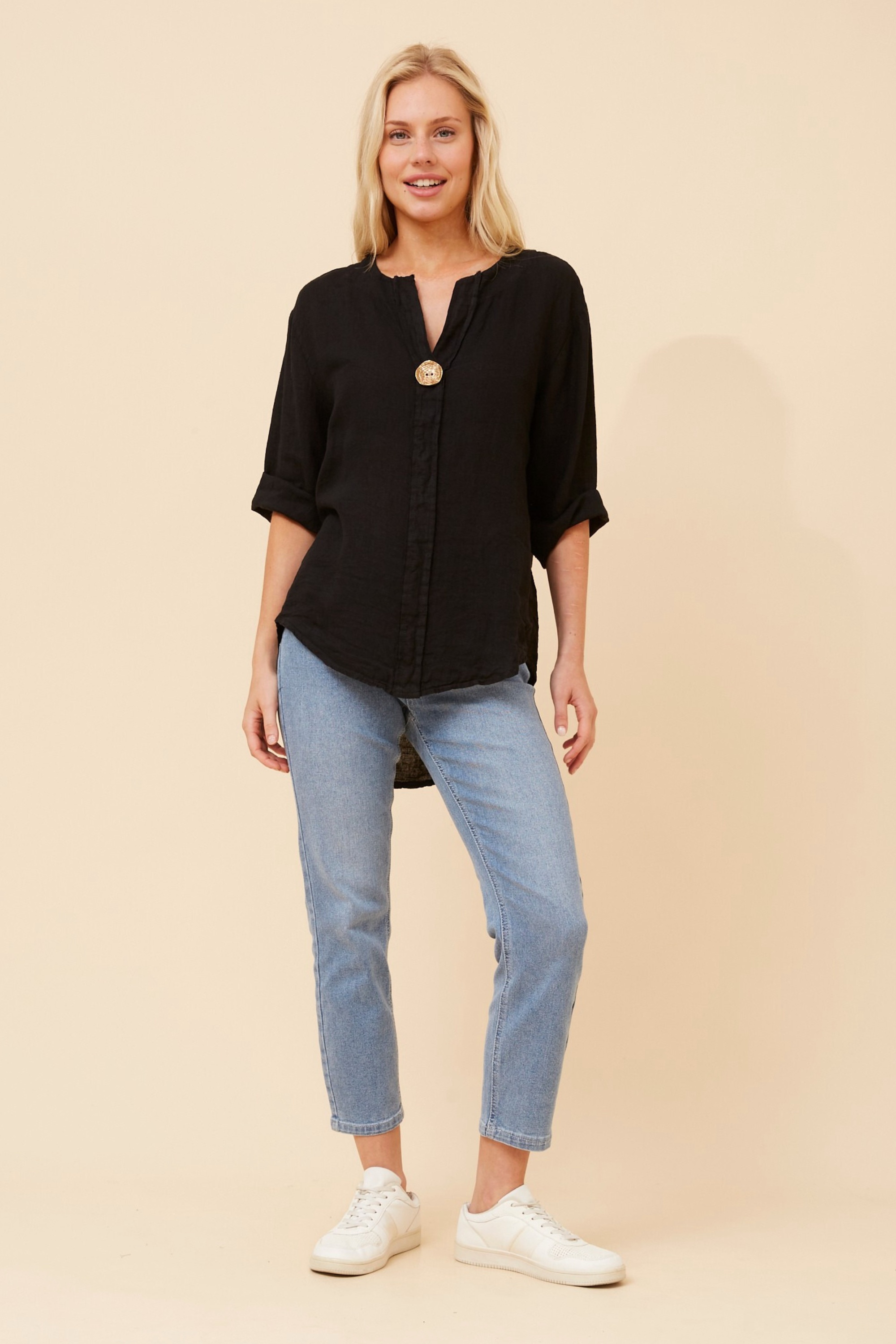 PALERMO LINEN TOP